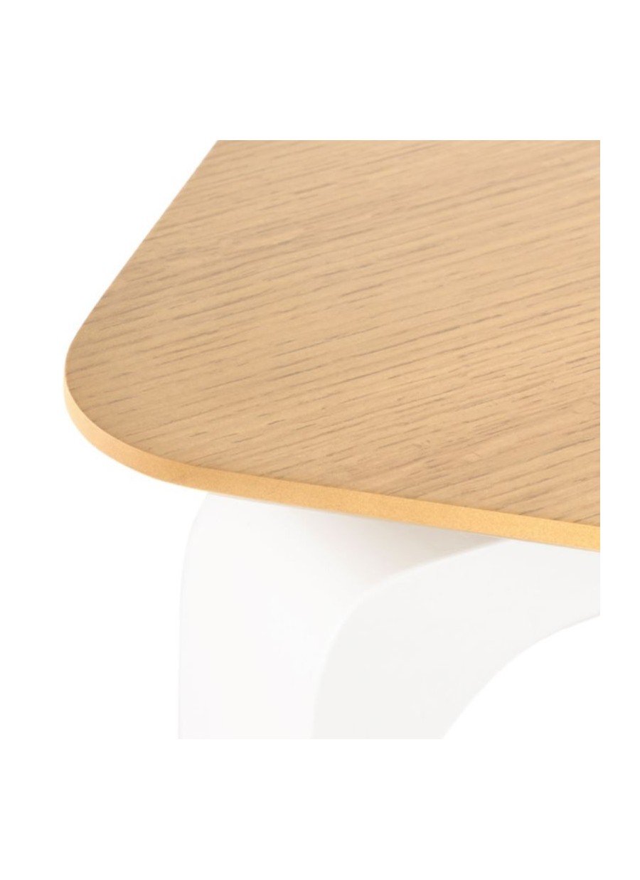 Mesa fija Stacy Roble/Blanco...