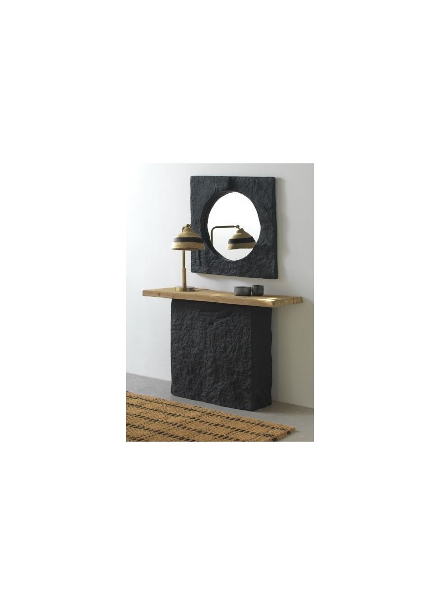 Espejo Block Poliresina 80x7x80 cm