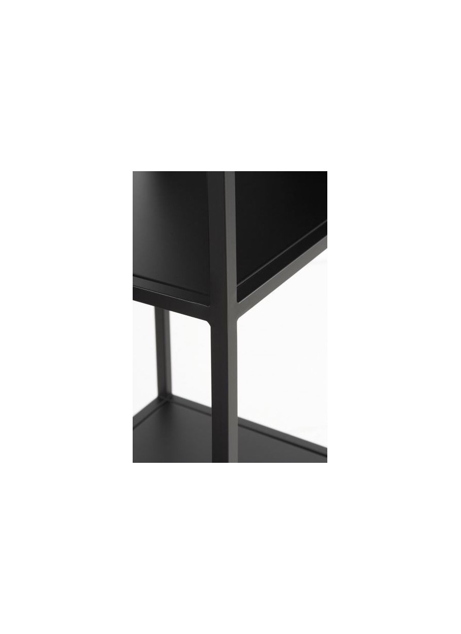 Estanteria Lofi Negra 60x28x182 cm