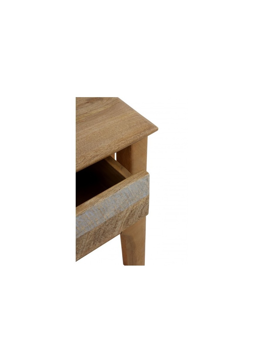 Mesita Tosco Madera De Mango 50x40x50 cm