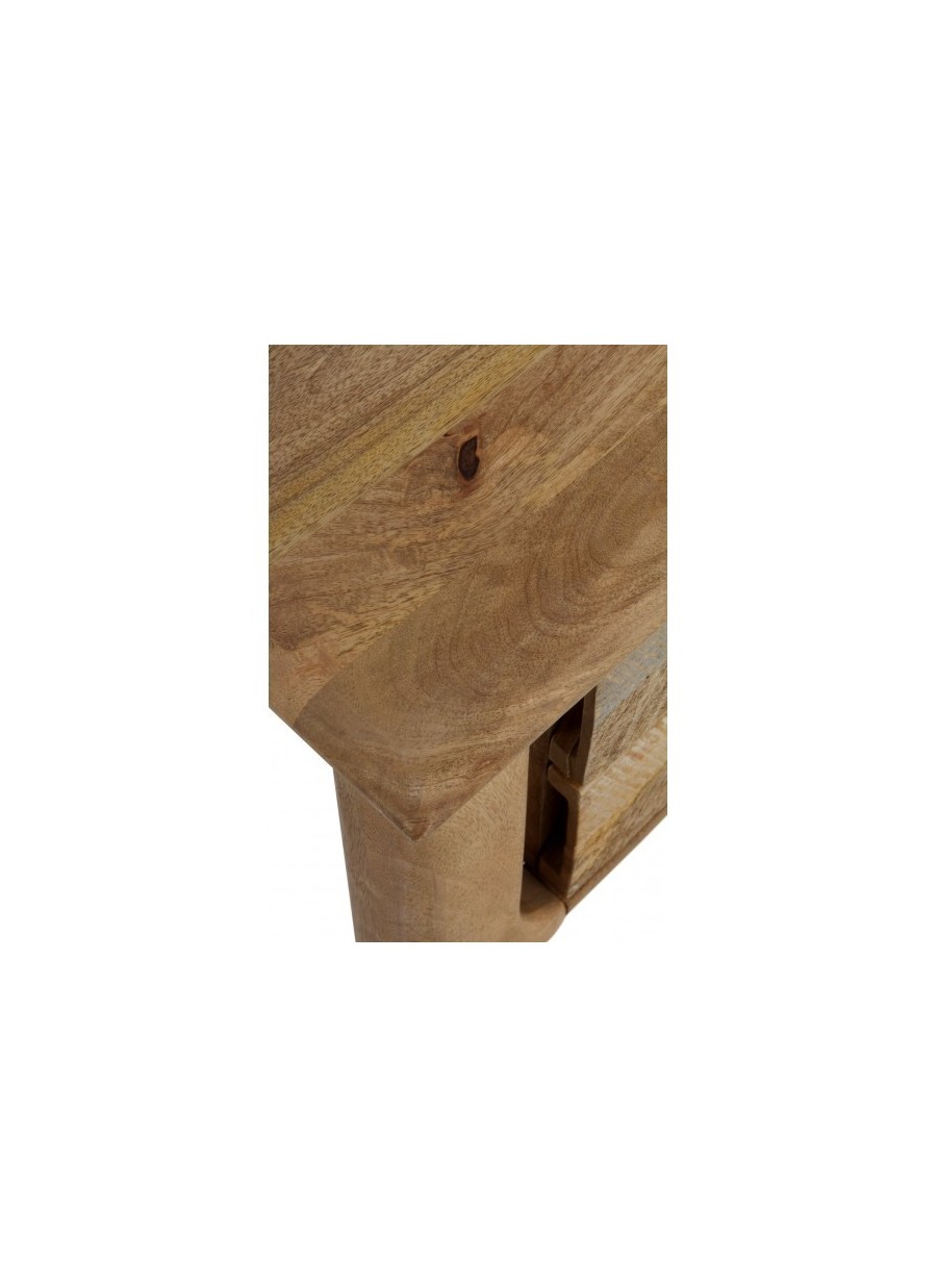 Mesita Tosco Madera De Mango 50x40x50 cm