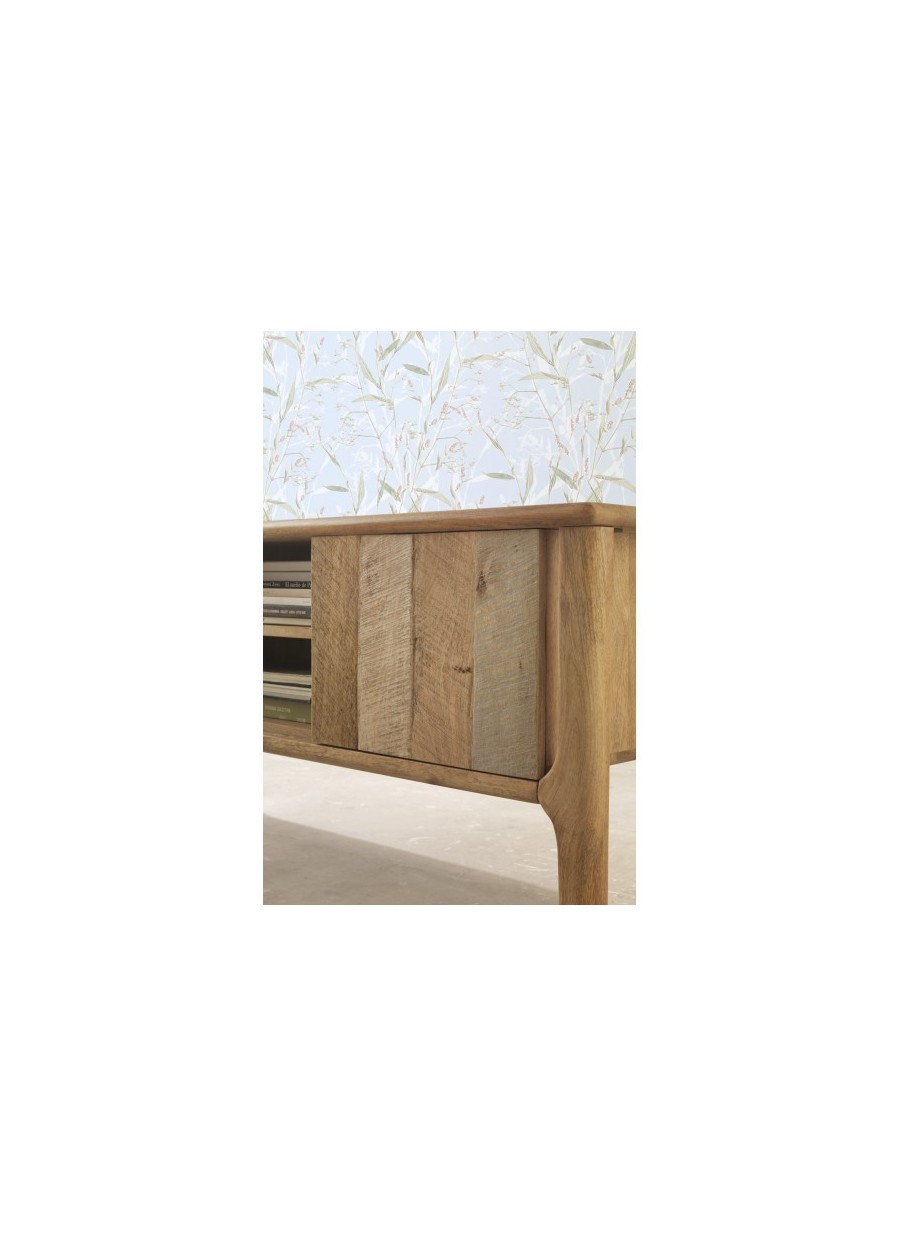 Mueble Tv Camper Madera de Mango...