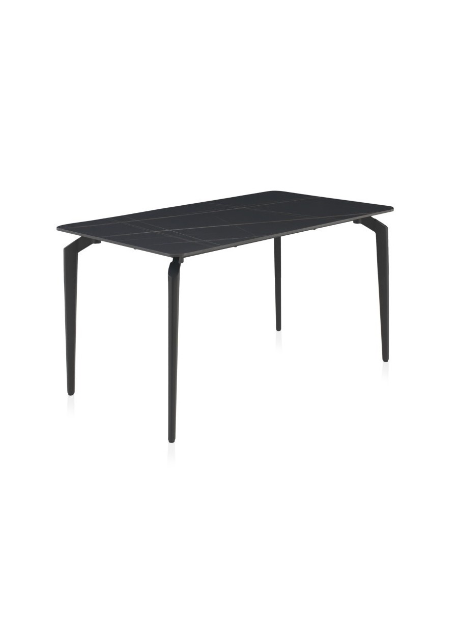 Mesa Spid Ceramica Negra 140x80x75 cm