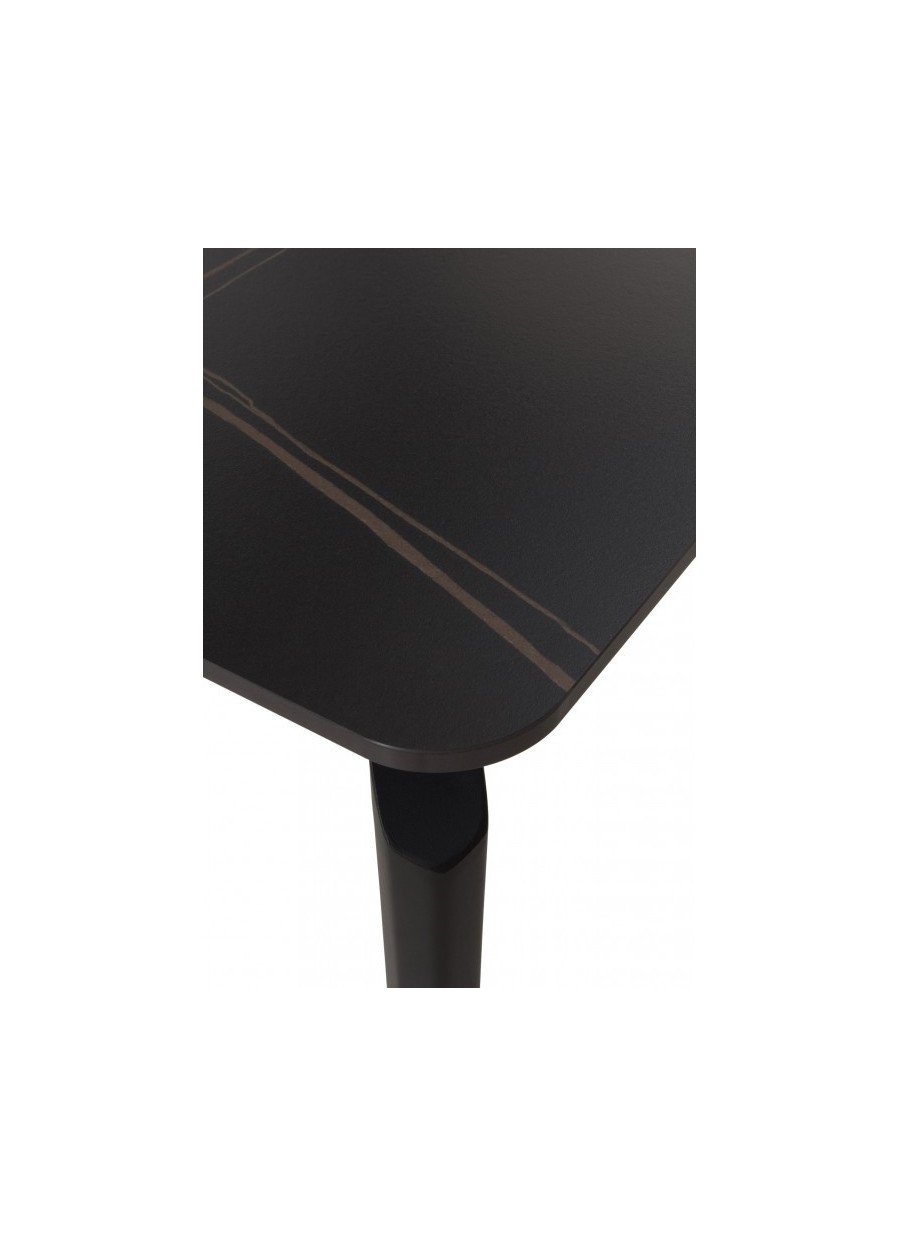 Mesa Spid Ceramica Negra 140x80x75 cm