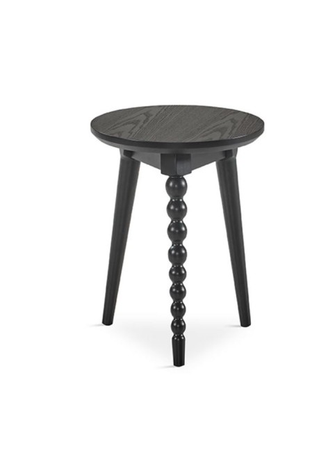 Mesa Tulún Negra 35x35x45 cm