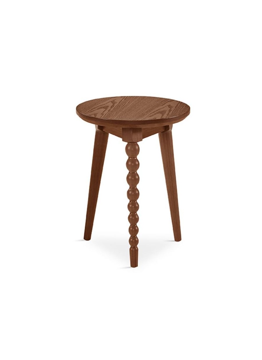 Mesa Tulún Nogal 35x35x45 cm