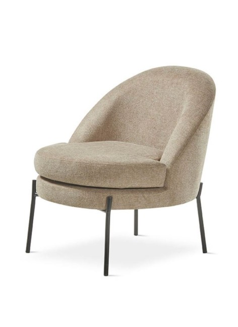 Butaca Oval Topo 71x73x78 cm