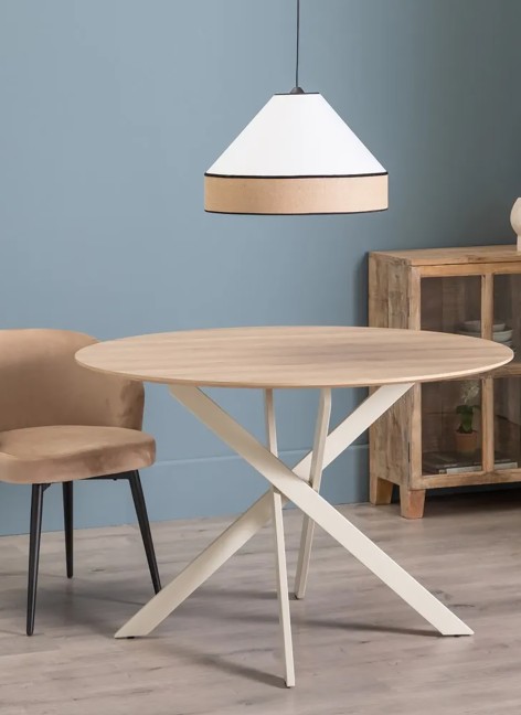 Mesa Árabe Madera y Metal...