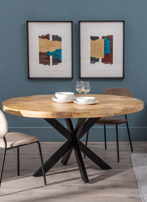 Mesa Azalea Madera y Hierro...