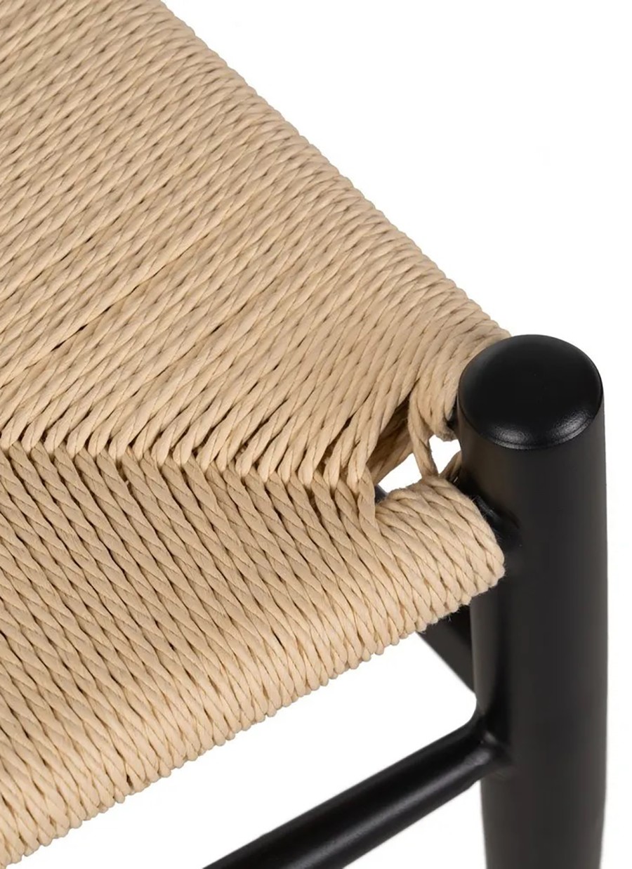 Silla Amira Metal y fibra 54x53x75cm