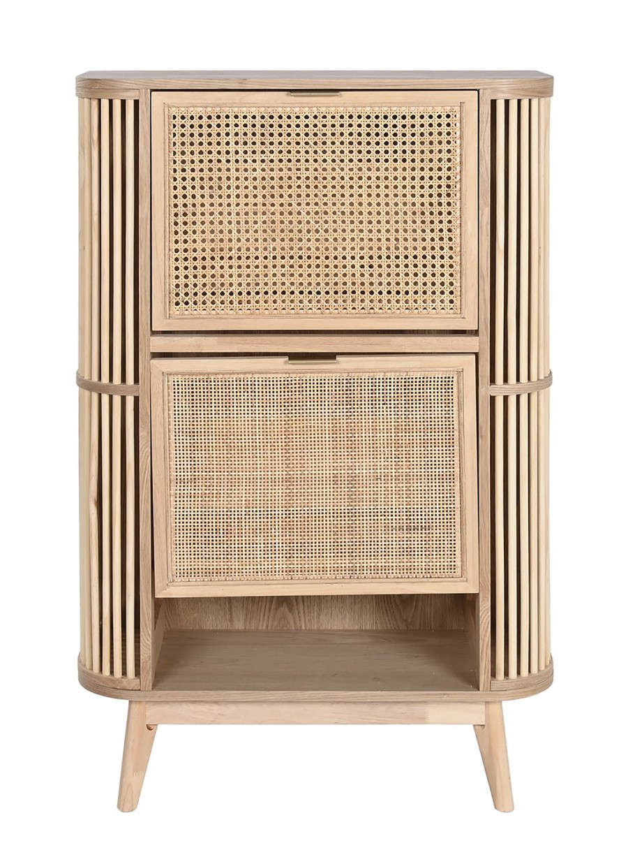 Zapatero Miri Abeto Ratán 70x29x115 cm