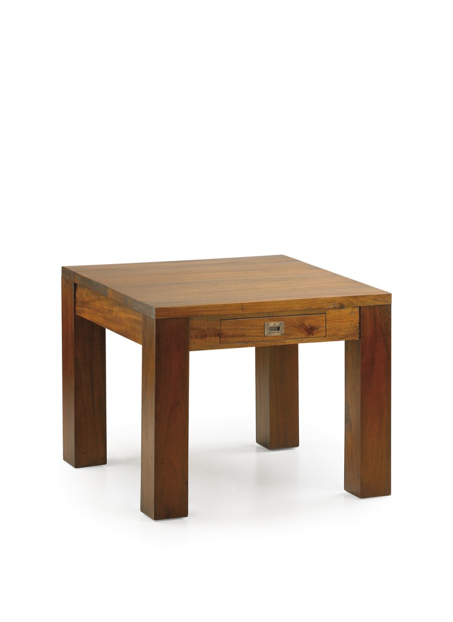 Mesa Centro Flamingo 1 Cajón 60 x 60 x 42 cm Ref. 1046/1420536Moycor