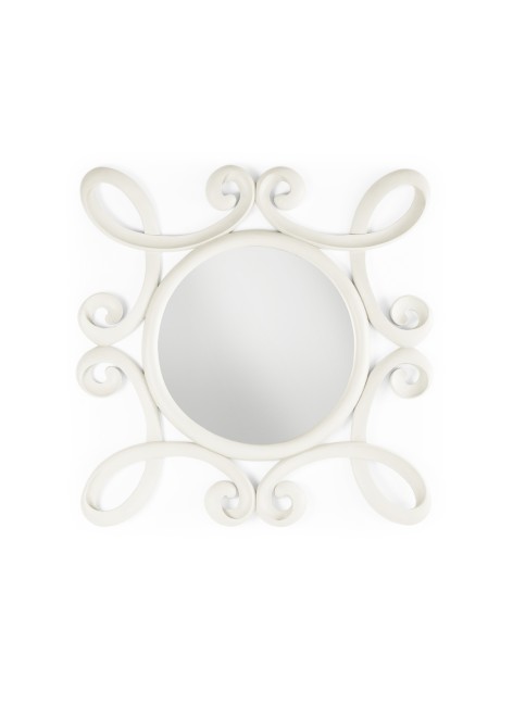 Espejo Vintage Blanco...