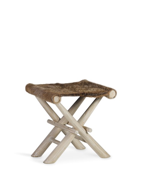 Auxiliar Maletas Plegable Piel Cabra 47 x 40 x 45cm 2