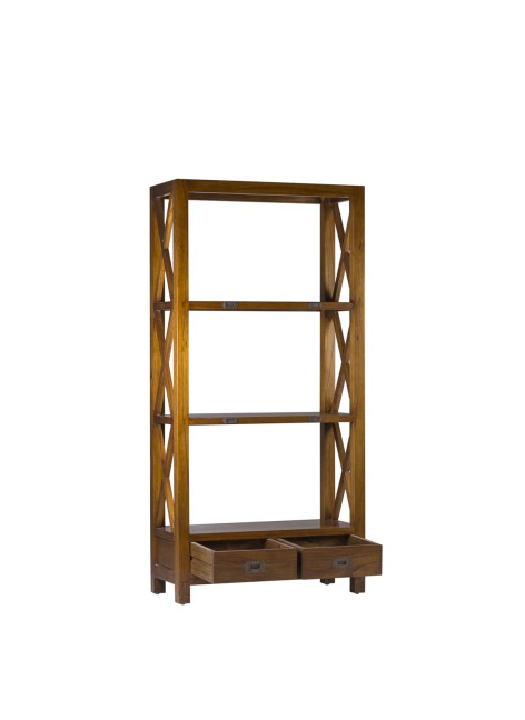 Libreria Star 2 Cajones 3 Huecos  80 x 35 x 165cm Ref. 1046/30004Moycor 2