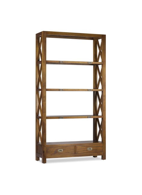 Libreria Star 2 Cajones 4 Huecos  80 x 35 x 165cm Ref. 1046/30003Moycor