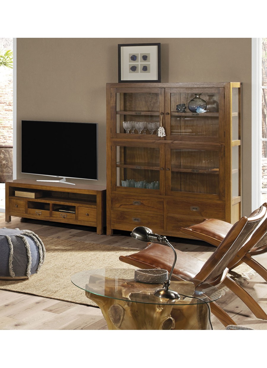 Mueble TV Star 4 Cajones y hueco...