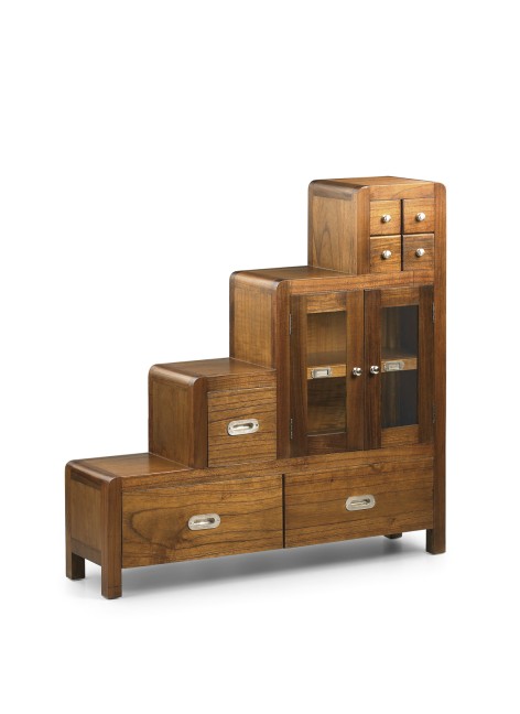 Mueble escalera Flash Derecha 4+3 Cajones y 2 puertas  98x25x98cm Ref. 1046/301504DMoycor