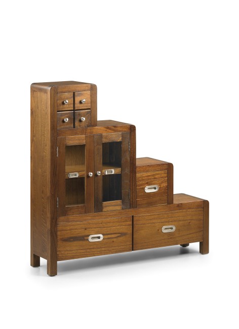 Mueble escalera Flash Izquierda 4+3 Cajones y 2 puertas  98x25x98cm Ref. 1046/301504IMoycor