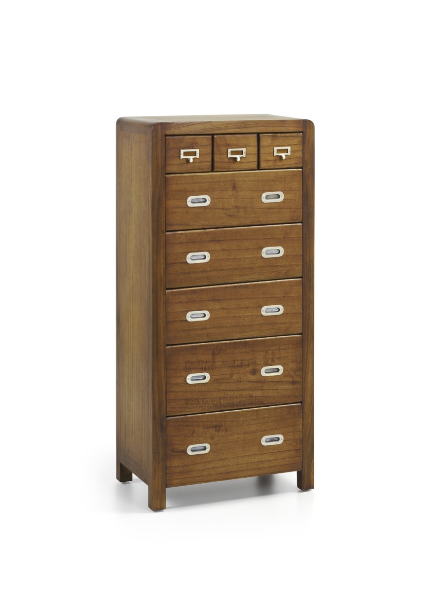 Cómoda Alta Flash 8 Cajones 60x40x130cm Ref. 1046/301570Moycor