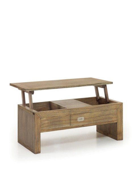 Mesa Centro Merapi 2 Cajones Top Elevable 110x55x45-65 Ref. 1046/302014Moycor. 2