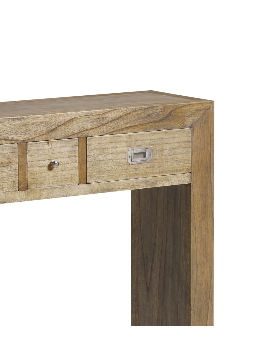 Consola Merapi 3 Cajones 100x30x80