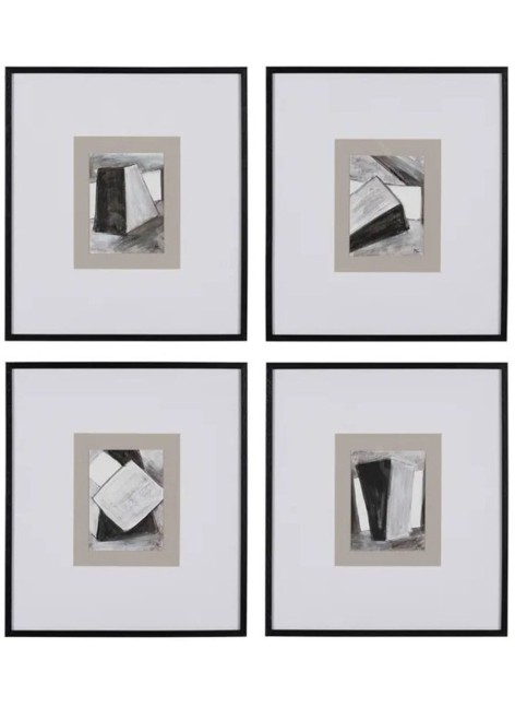 Set Picasso Cristal y Negro...