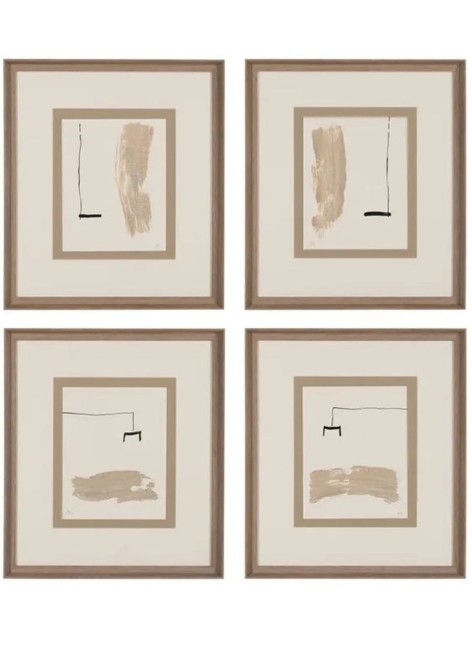 Set Lamp Cristal y Madera...