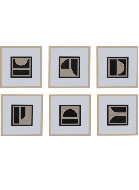 Set Skate 6 Cuadros Cristal...