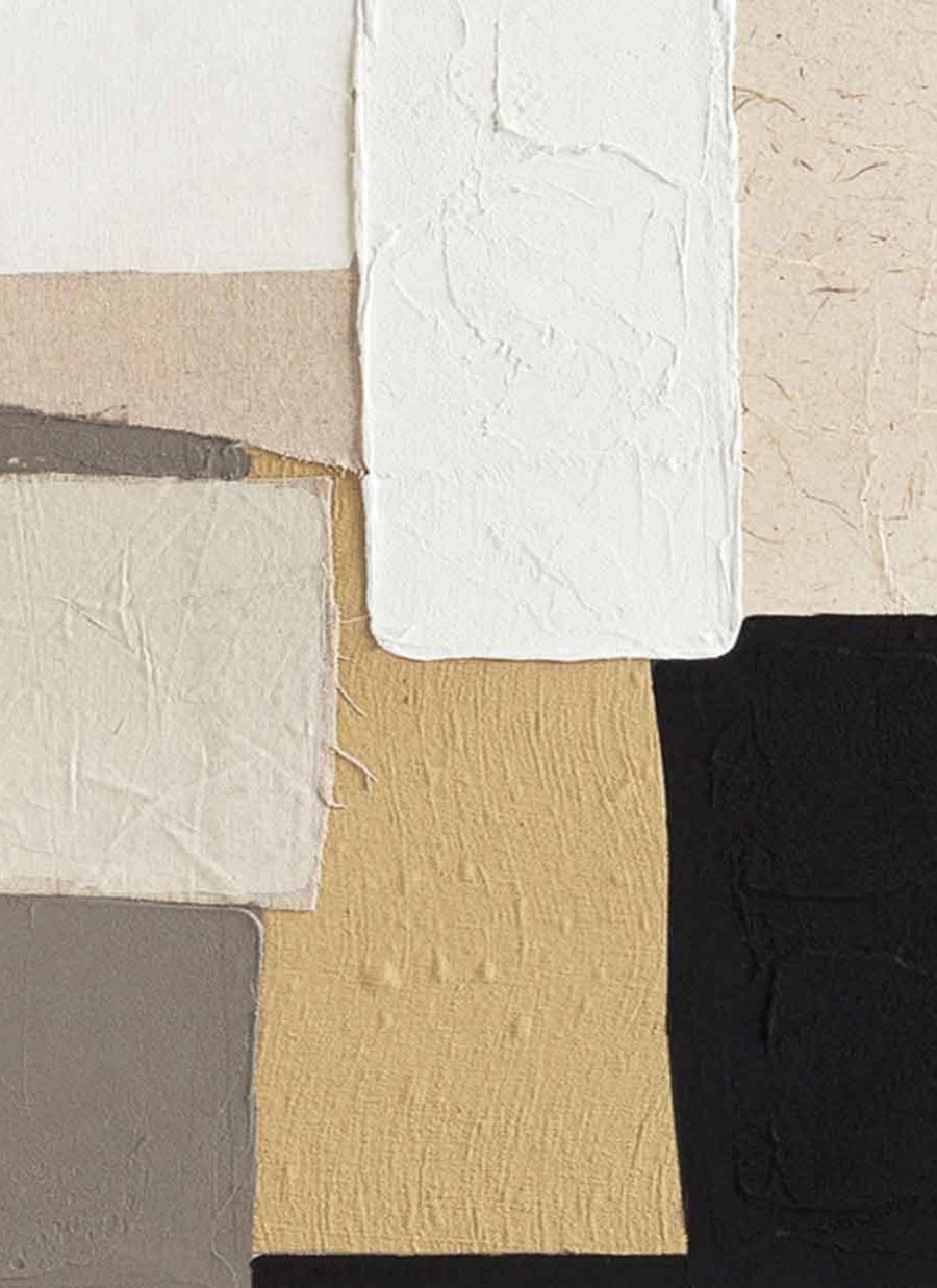 Cuadro Abstracto Formas 80x100 