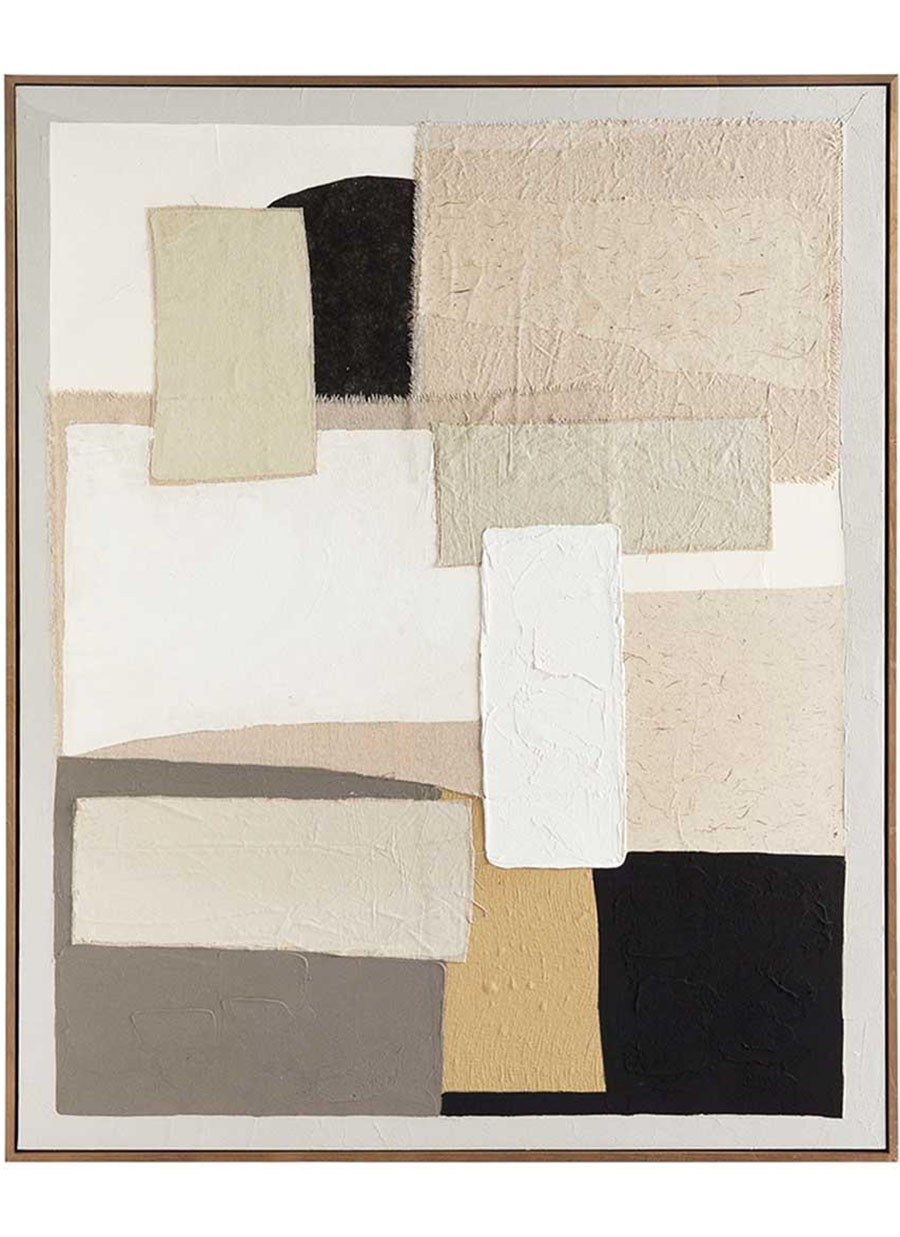 Cuadro Abstracto Formas 80x100 