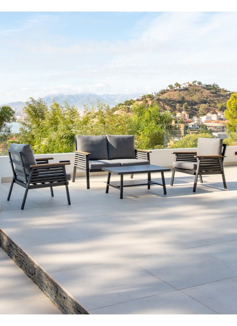 Set Cádiz Sofá 2 Plazas, 2...