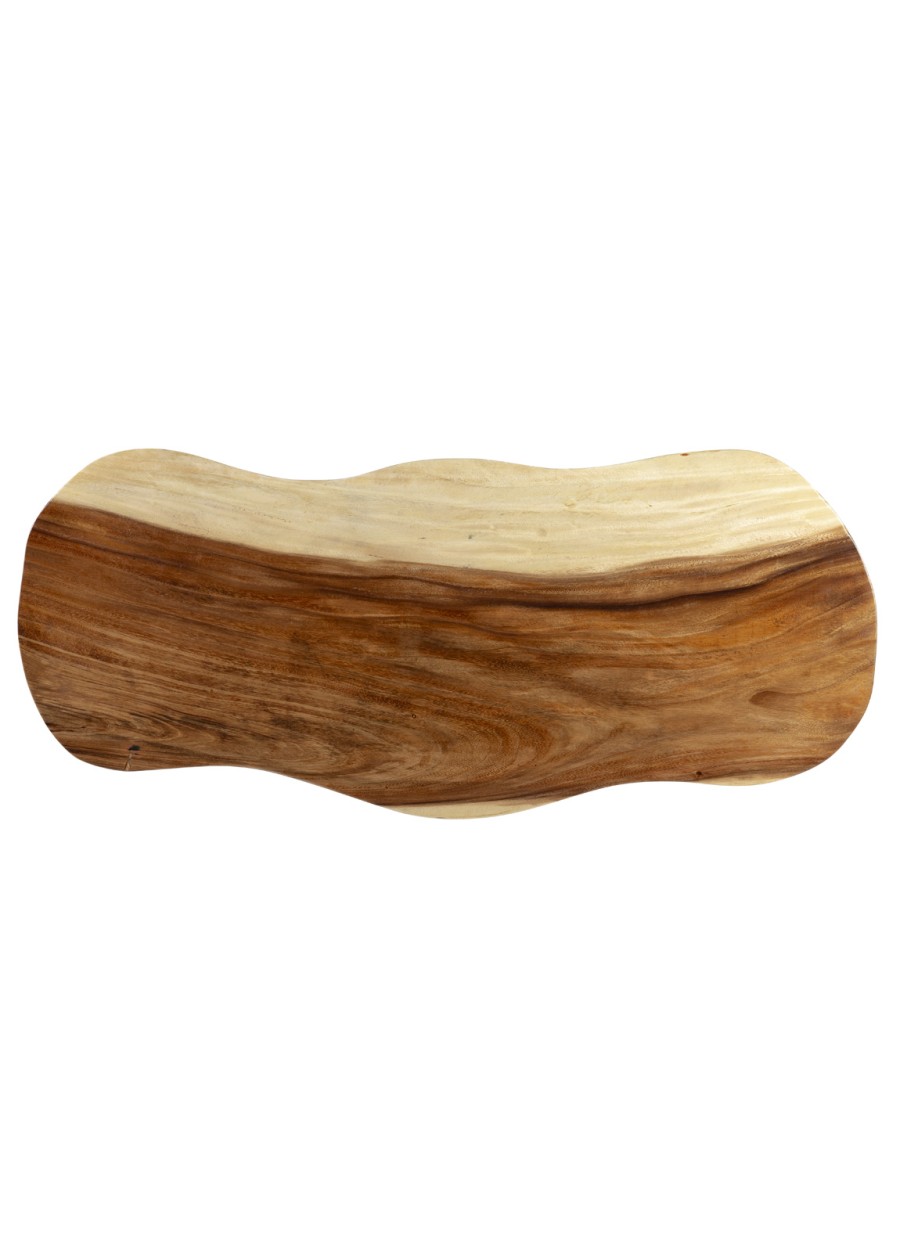 Mesa Centro Irregular Suar 130x50x45cm