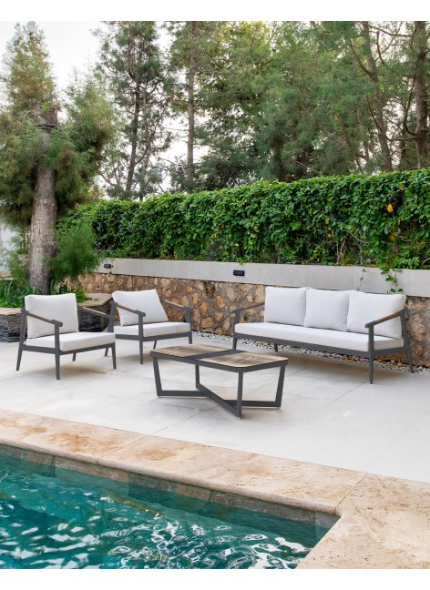 Set Kenya Sofá 3 Plazas, 2...