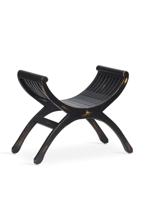 Banco Yuyu Negro 1 plaza 62x35x60 Ref. 1046/39014NMoycor