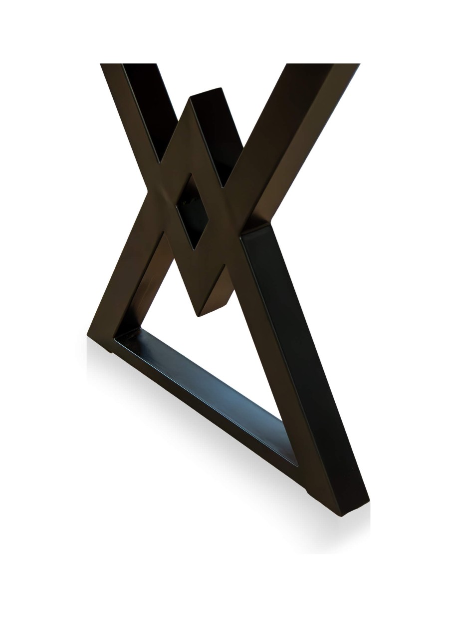 Mesa Teka Maciza Patas Rombo 176x92x77cm