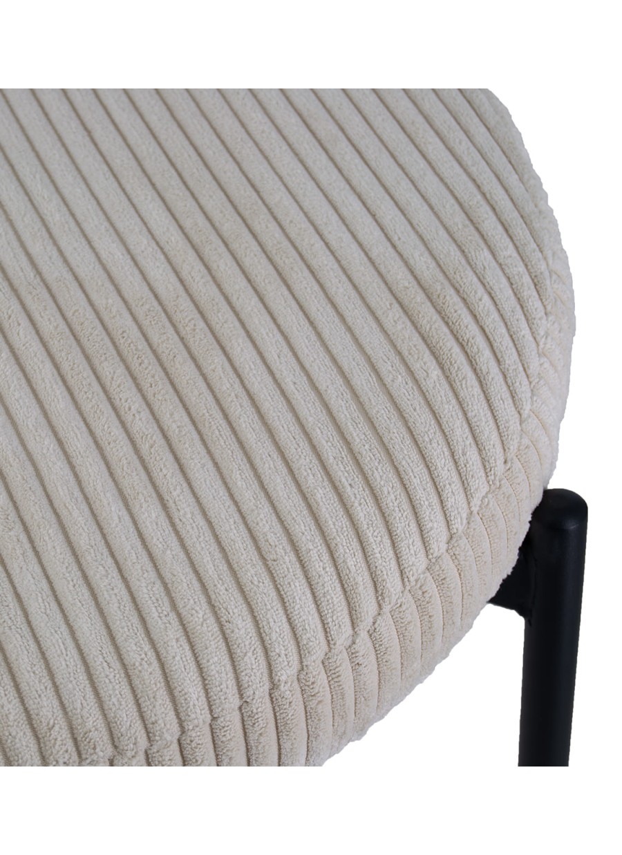 Silla Kaiho Beige 54x50x77cm