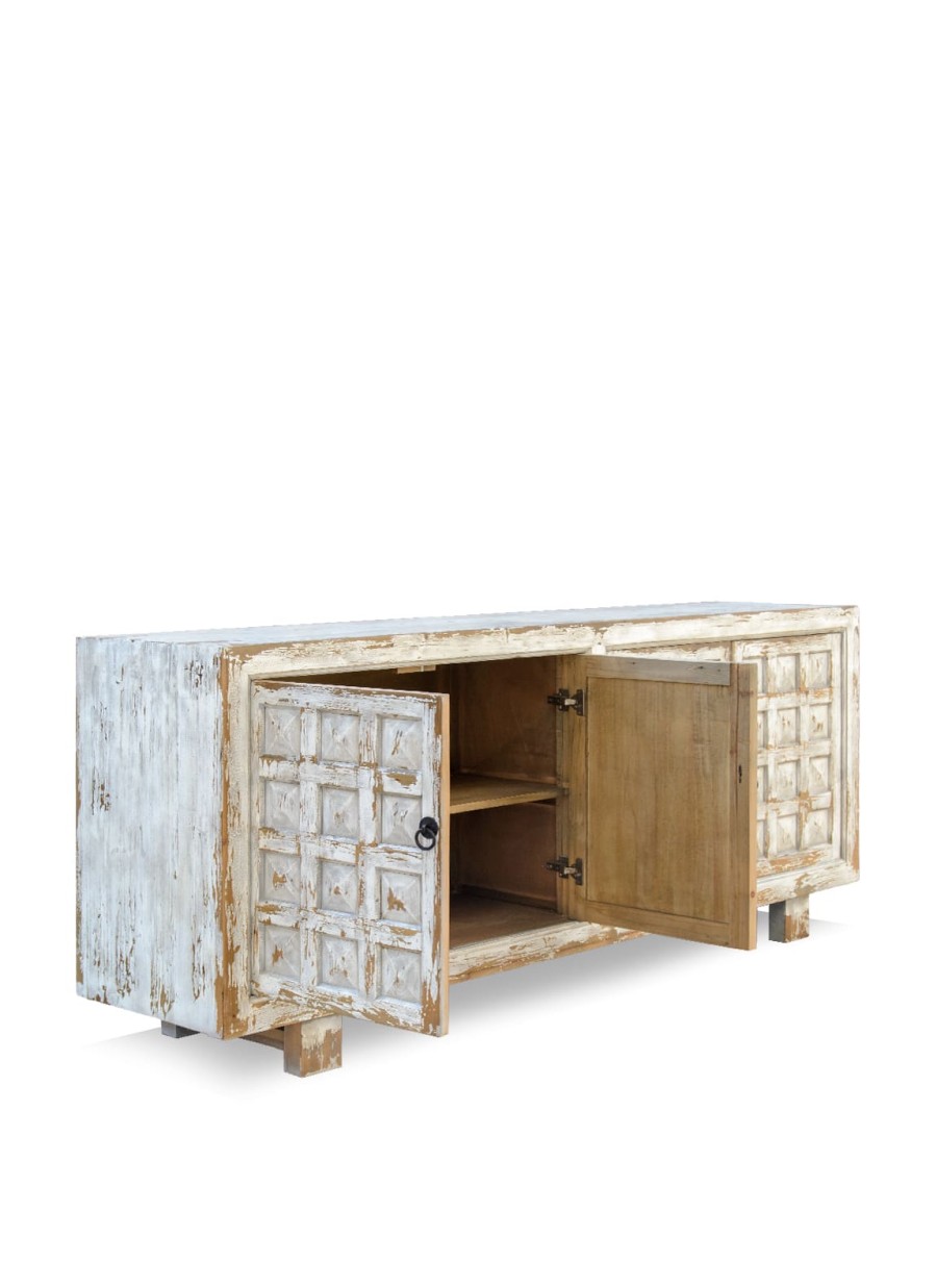 Bufet Córdoba 4 Puertas Blanqueado...