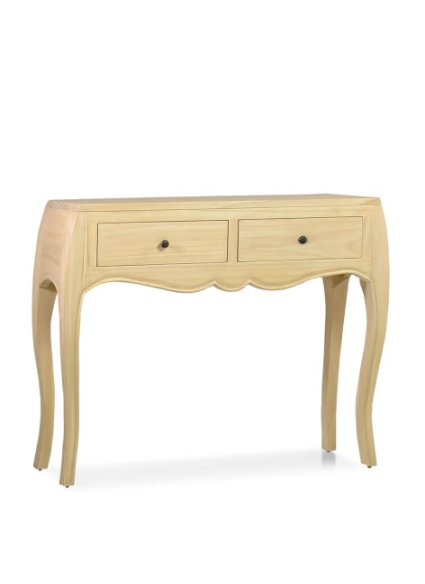 Consola Ainsa 2 Cajones 1 Estante 105x30x80cm Ref. 1046/621101Moycor