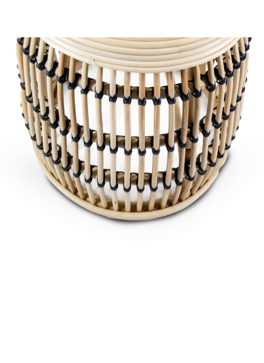 Mesa Centro Rattan Bicolor 46Øx45cm 