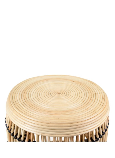 Mesa Centro Rattan Bicolor 46Øx45cm Ref. 1046/6250101Moycor 2