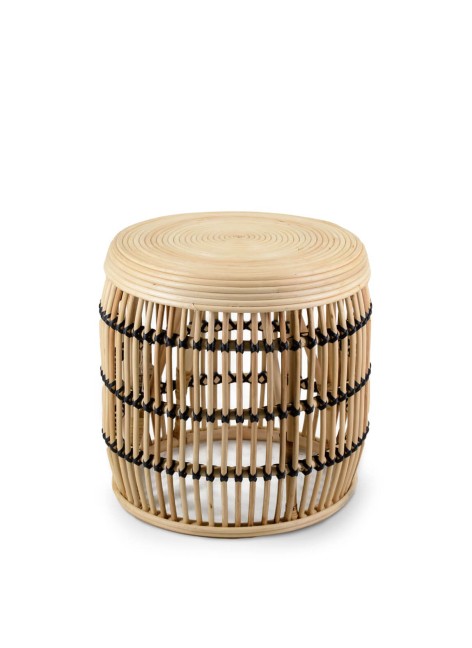 Mesa Centro Rattan Bicolor 46Øx45cm Ref. 1046/6250101Moycor