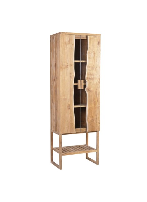 Vitrina Teka Atlanta 2 Puertas 5 Estantes 60x40x185cm 2