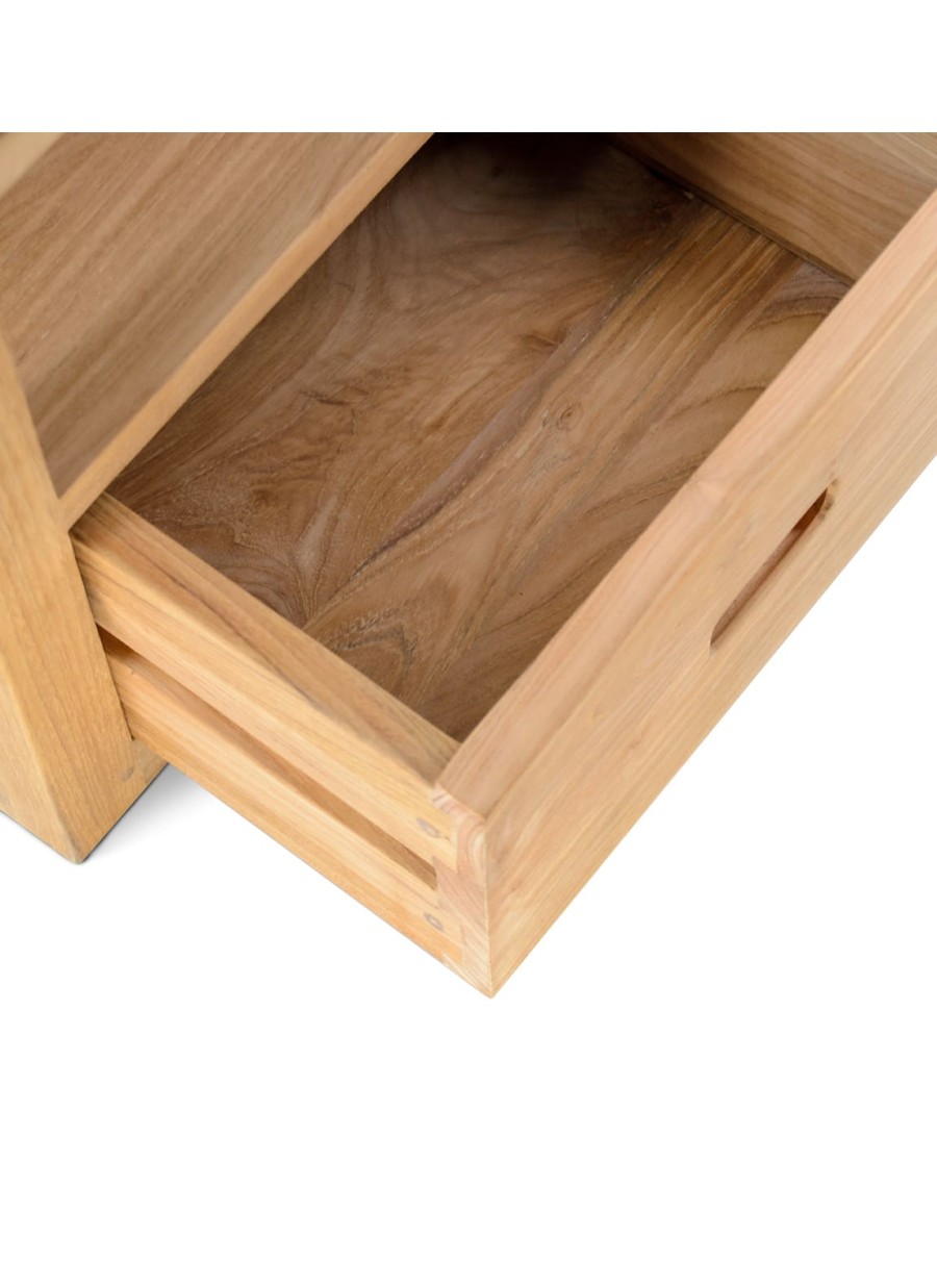 Mesita Flotante Teka Teide 1 Cajón 1...