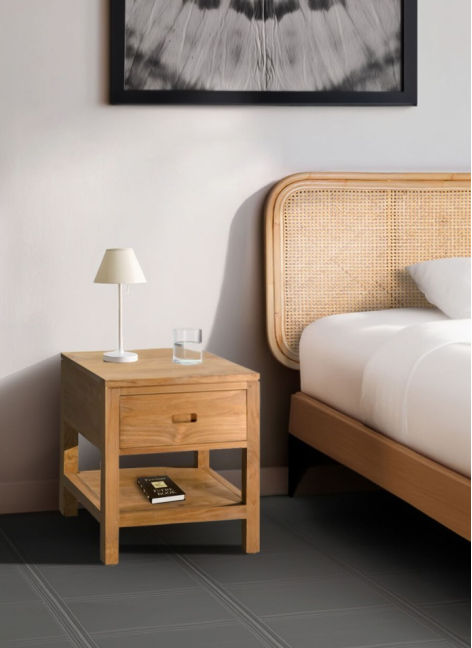 Mesita Teka Teide 1 Cajón 1 Estante 45x40x52cm Ref. 1046/6392002Moycor