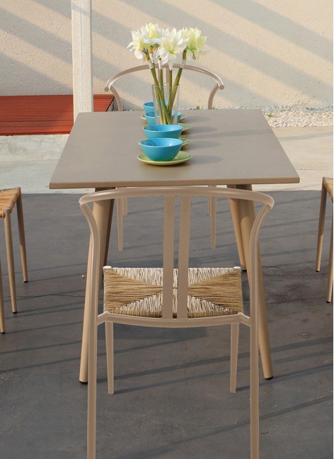 Mesa de Exterior Chic...