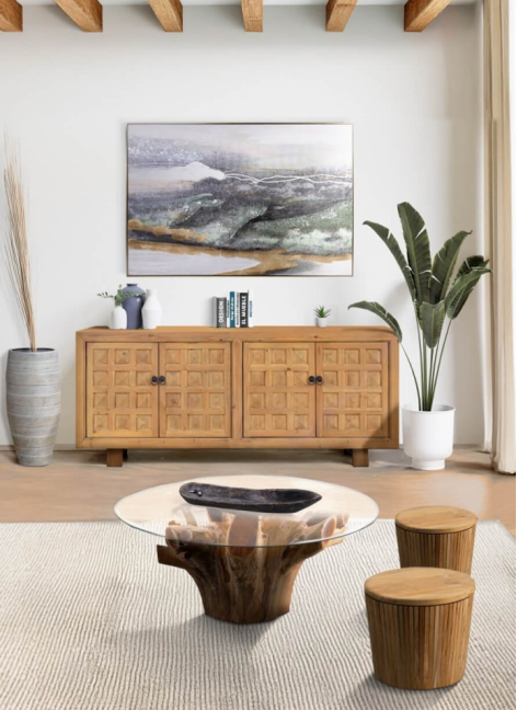 Bufet Córdoba 4 Puertas 206x45x87cm