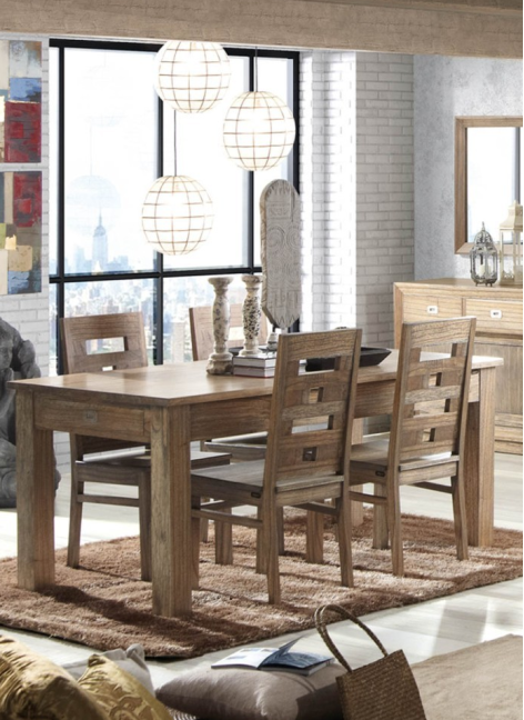 Mesa Comedor Merapi 2 Cajones 150x90x78cm