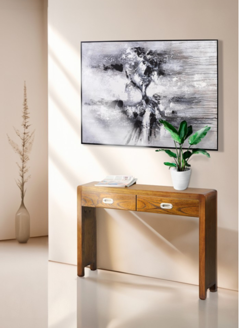 Consola Flash 2 Cajones 110x27x76cm