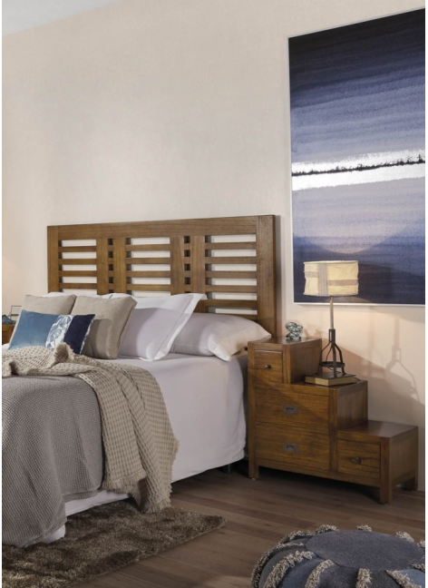 Mesita Escalera Star Izquierda 4 Cajones  70x35x70cm